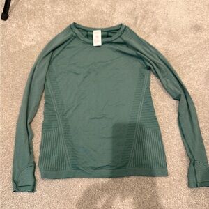 Athleta Teal Long Sleeve Top